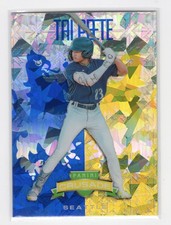 Tai Peete 2024 Panini Crusade Baseball Blue Cracked Ice Seattle Mariners #78