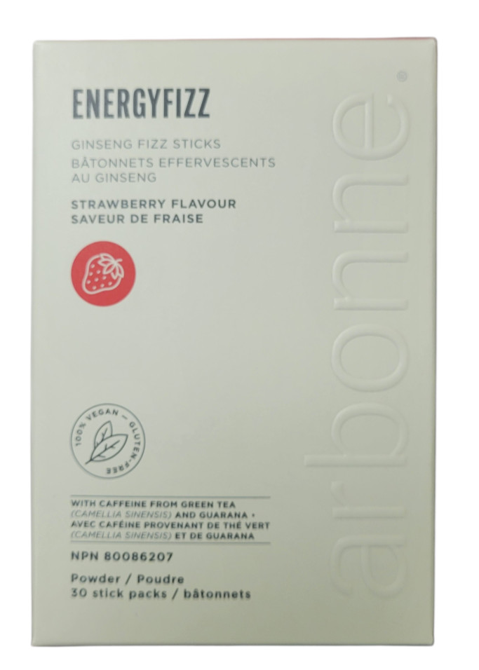 Arbonne Energy Fizz Sticks Strawberry (30 Sticks) - New - Exp. 6/2028