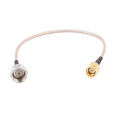 F-J Male to SMA-J Male RG316 Coaxial Cable Pigtail 20cm