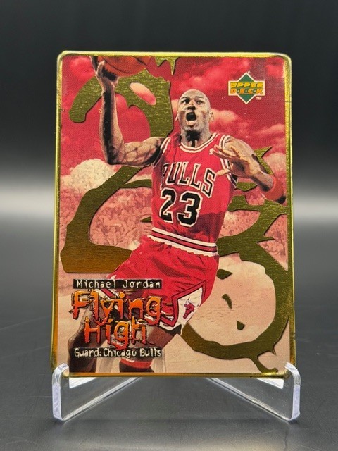 Michael Jordan 1996 Upper Deck Metal Flying High #2