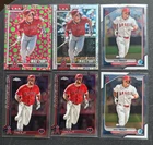 Mike Trout (6) Baseball Card Lot: Topps Chrome, Bowman, Topps