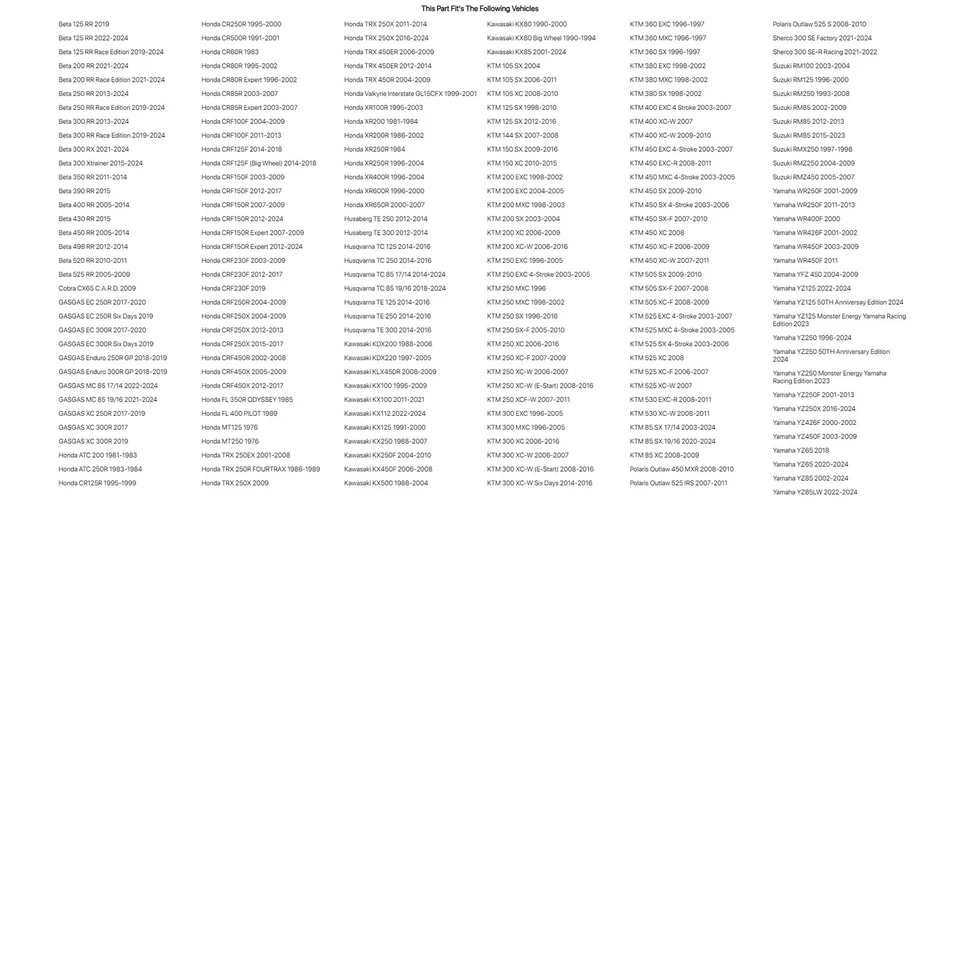 Pro X N424-21 Series Keihin Pilot Jet 75 para KTM 505 SX 2009-2010 Foto 4 de 4