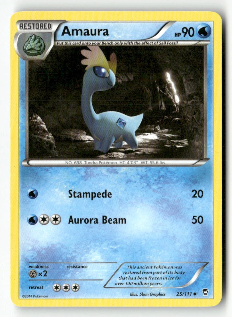 Amaura Pokémon TCG Cards for sale