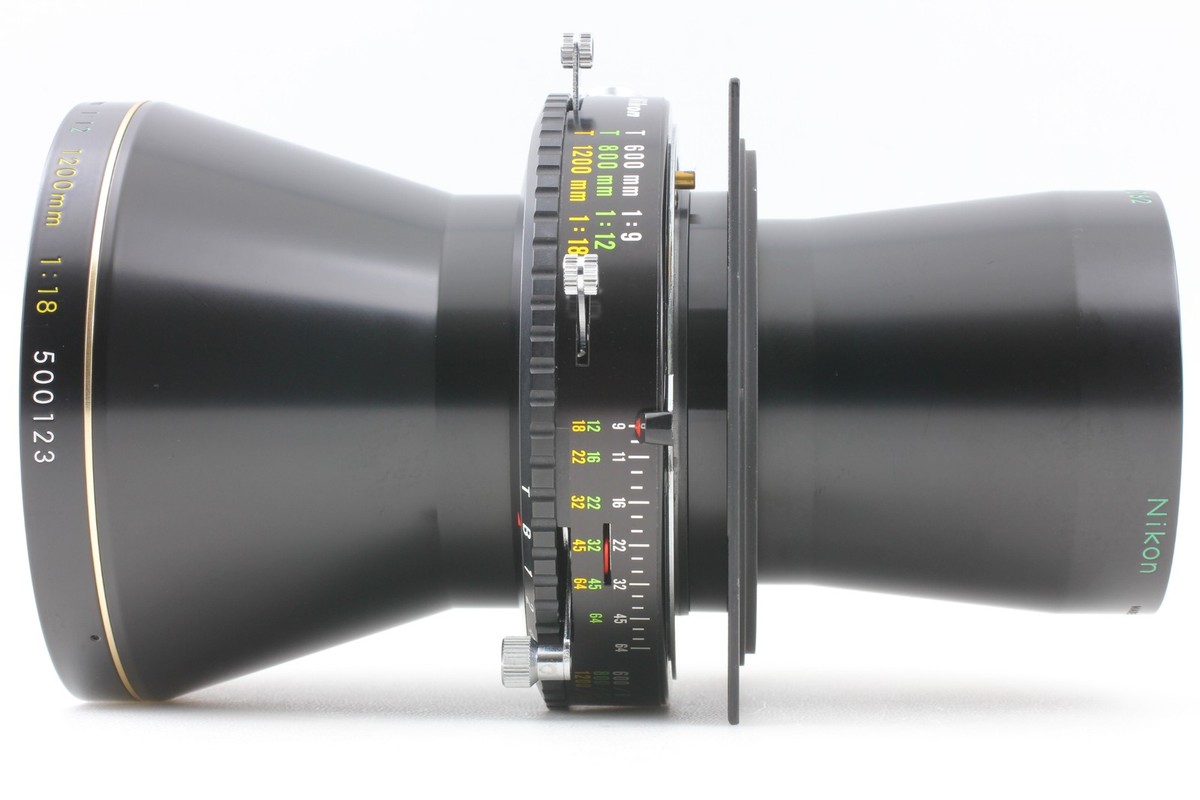 その他 Nikon NIKKOR-T ED 600mm 1:9 800mm 1:12 with Rear Lens 800mm [Top MINT] Nikon Nikkor T ED 600mm