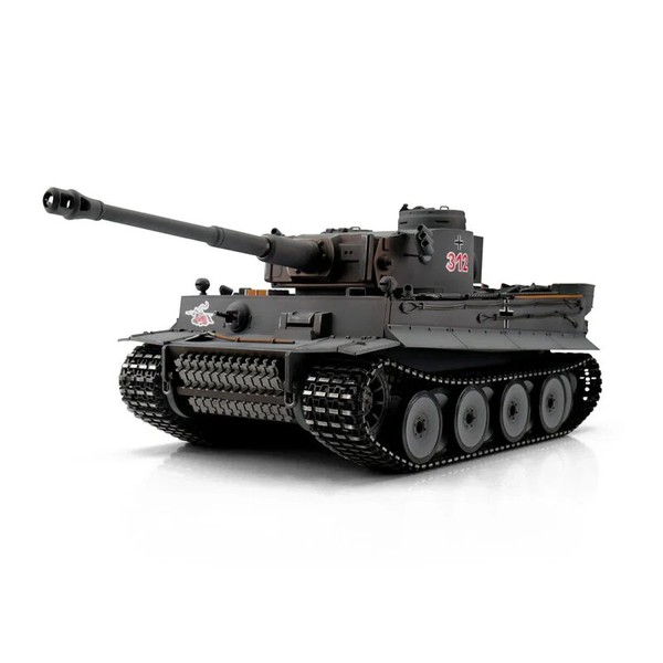 Torro 12202-GY - 1/16 Rc Tiger I FrüHe Ausf. Grau Bb - Neu-image