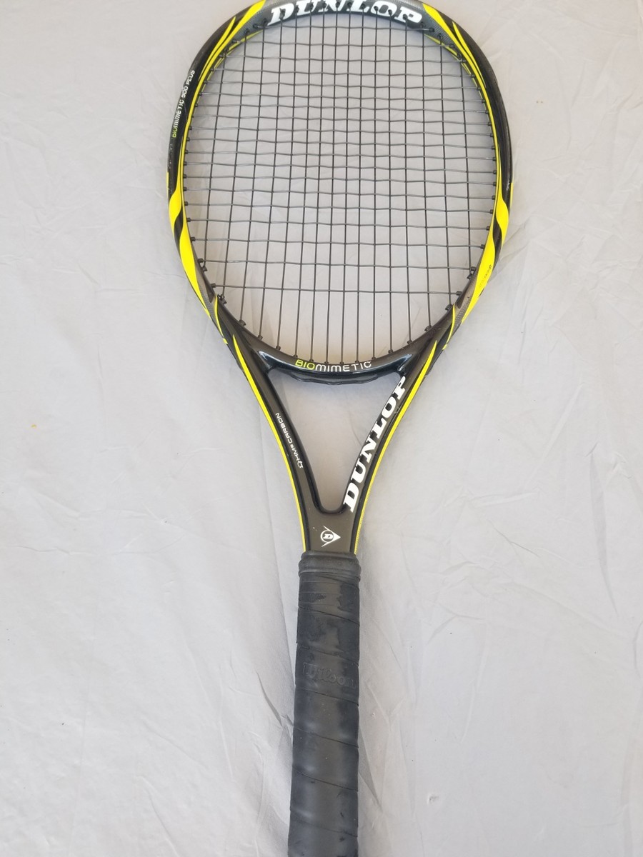 Dunlop BioMimetic 500 Tour Hm5 Carbon Tennis Racquet 4 1/2 Grip