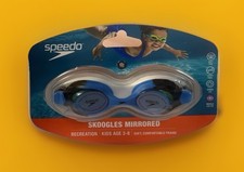 Speedo Kids Skoogles Swim Goggle One Size, Black Blue/Jade/Emerald
