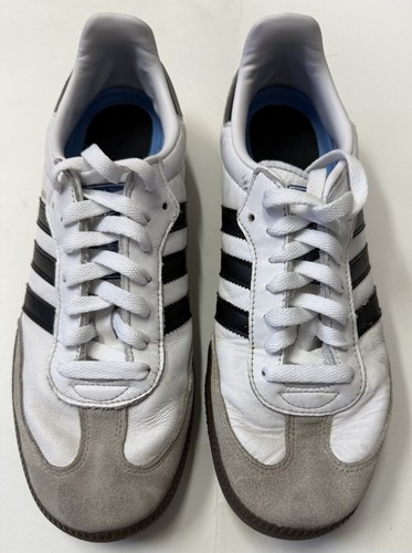 Adidas Mens Samba White Casual Shoes Sneakers Size 10