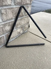 Wrought Iron Triangle Dinner Bell No Striker Rustic Farmhouse Decor