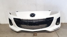 2008-2013 MK2 MAZDA 3 FRONT BUMPER WHITE 5 DOOR HATCHBACK BGV45003
