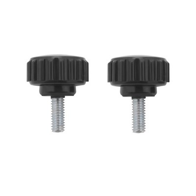 X 10Mm Rund Kopf Schraube Auf Rändel Schrauben Rändel  Knopf 2 Stücke T3C2