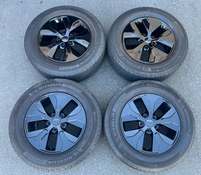 18'' Jeep OEM Grand Cherokee Factory 4XE Hybrid Black Wheels Michelin Tires 341E