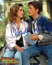 Claudia Wells Autographed Back to the Future 8x10 Photo Claudia Wells Autographed Back to the Future 8x10 Photo