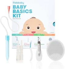 Basics Kit, Baby Essentials Kit Includes Nasal Aspirator Snotsucker, Nailfrida N
