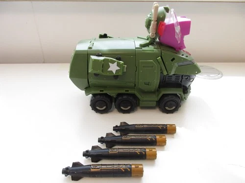 Transformers "Bulkhead" Animated leader Class 2008 Autobot - complete