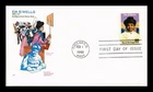 DR JIM STAMPS US COVER IDA B WELLS BLACK HERITAGE FDC HOUSE OF FARNAM CACHET