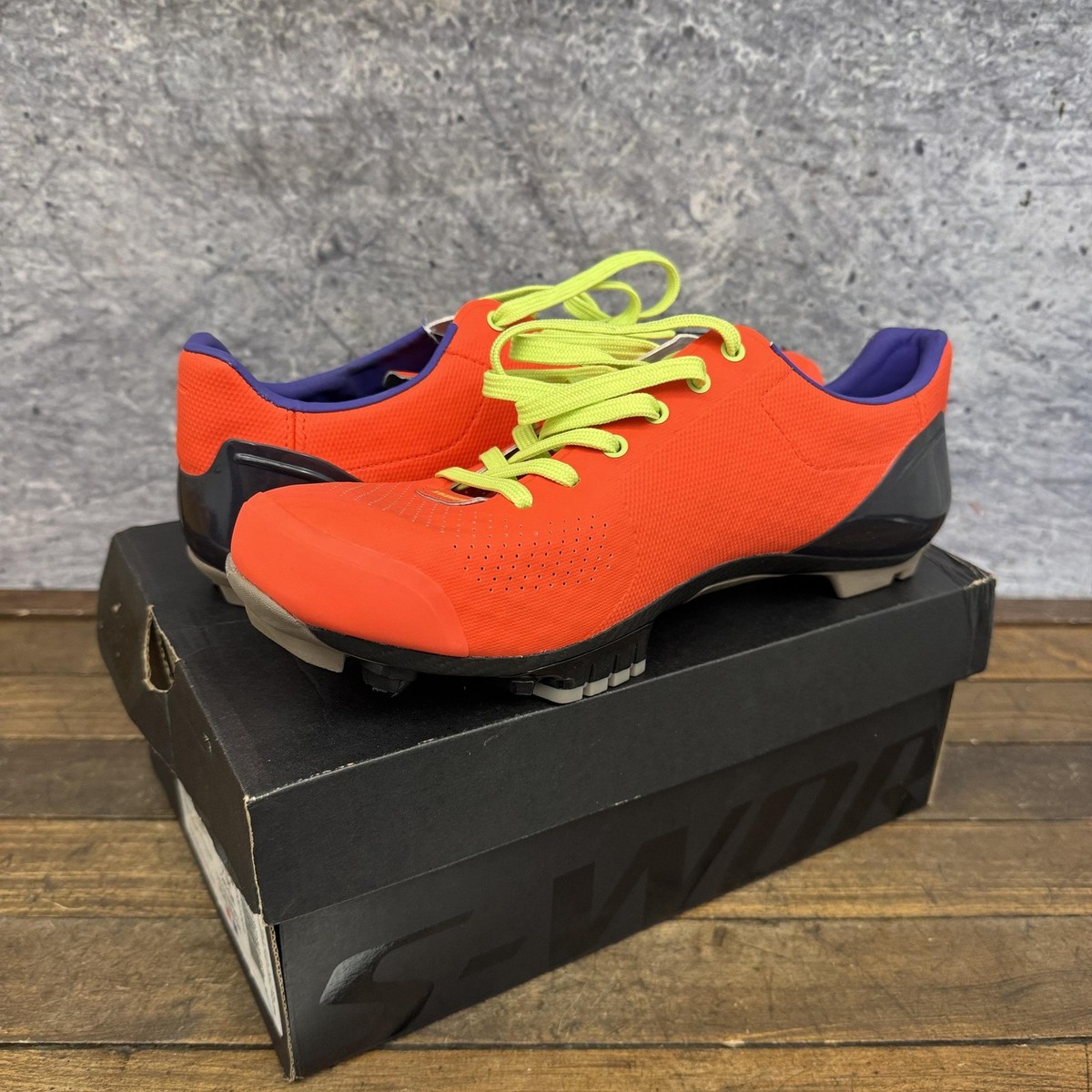 Specialized S-Works Recon Lace Shoes Mens 8 - Womens 9.5 Orange