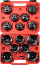 15pcs Oil Filter Cap Wrench Tool Universal Oil Filter Socket Wrench Set 38