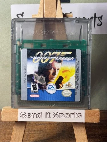 James Bond 007: The World Is Not Enough. GameBoy Color. Tested. Ships Fast.