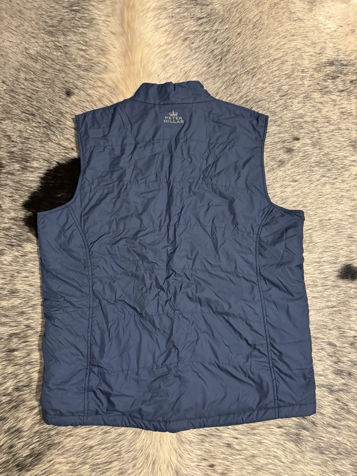 Chaleco de golf Peter Millar Baltusrol Puffer — grande para hombre Foto 4 de 4