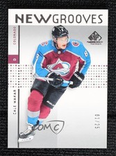 2019 Upper Deck SP Game Used New Grooves Achievement 1/25 Cale Makar #NG-18 5vt