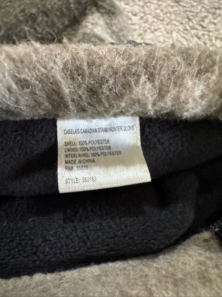 Cabela's Wooltimate Canadian Standhunter Mittens Outfitter Camo L/XL - Image 3 of 4