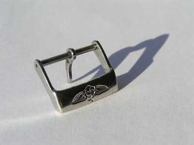 Breitling 18mm Genuine Solid Stainless Buckle Steel polished I021 - Main Image