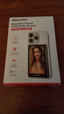 Newmowa Phone Vlog Selfie Monitor Screen, Magnetic Phone Holder Clip PH02 MAXNMW