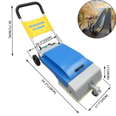 110V Collapsible Power Line Type Commercial Escalator Cleaning Machine