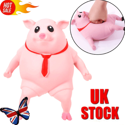 Stretch Pig Toy Model Collection Squeeze Pig Dolls for Child Kids for Boys  Girls | eBay