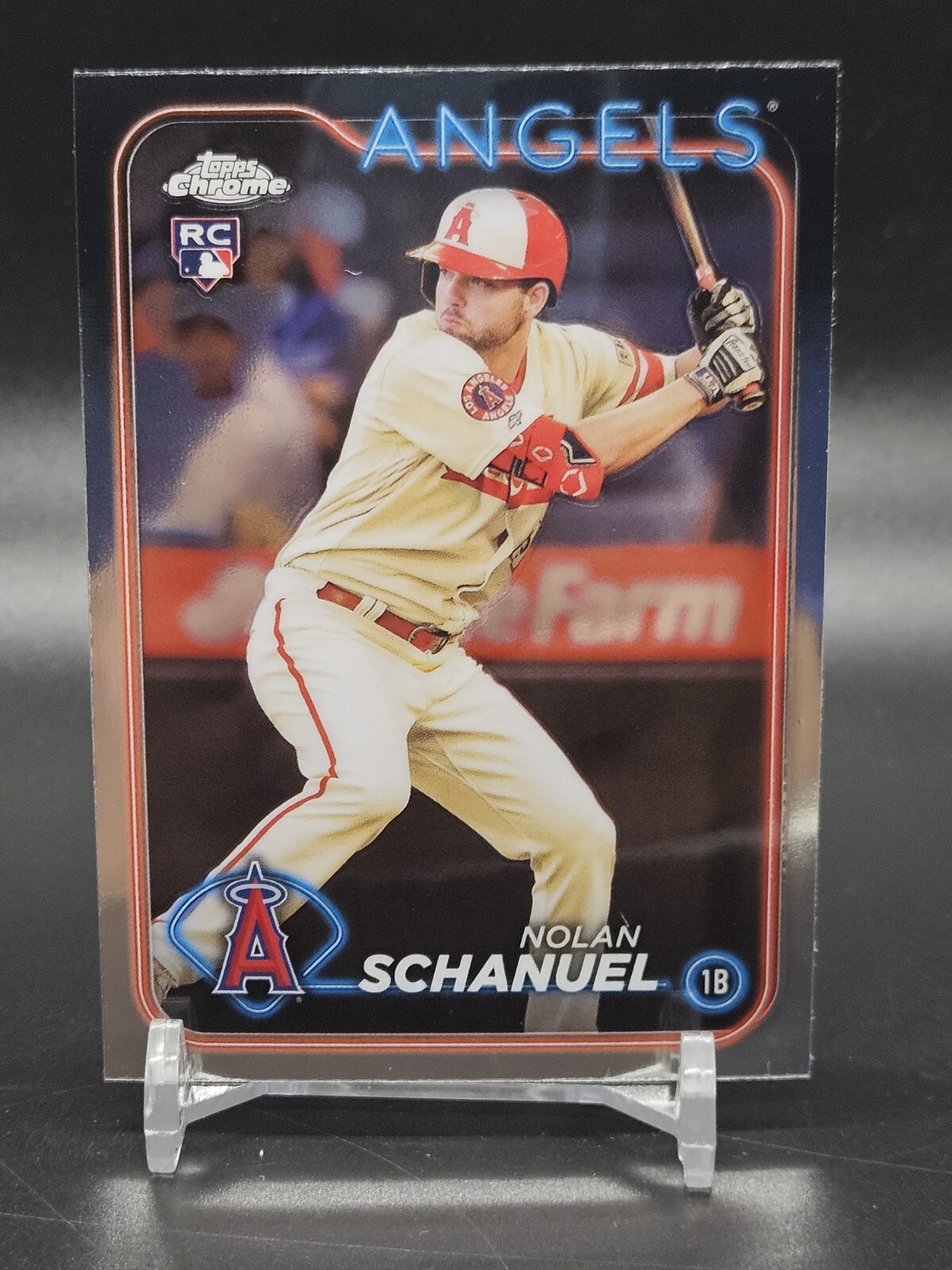 2024 Topps Chrome Rookie Card - Nolan Schanuel - 274 - Angels