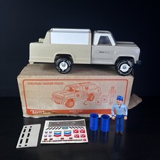 Vintage Tonka Chevron Tanker Truck 1980