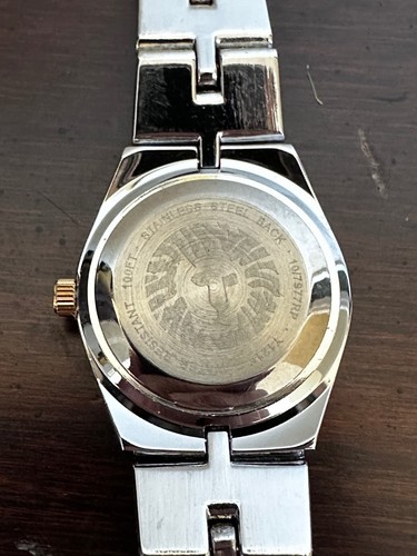 Anne Klein Watch Women's NWT Gold & Silver Tone With Swarovski Crystal Accents - Picture 8 of 10