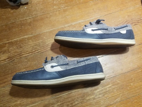Zapatos de barco Sperry Top-Sider Songfish talla: 11 M color: lino/marina azul marino - Imagen 3 de 8