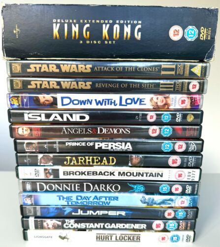 18 DVD Bundle Ewan McGregor Jake Gillenhaal Star Wars Kong Set Film Movie Lot 40 - Picture 5 of 23