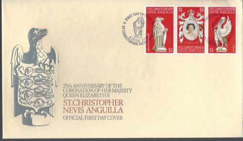 1978 Great Britian St. Christopher Nevis Anguilla FDC - Picture 1 of 2