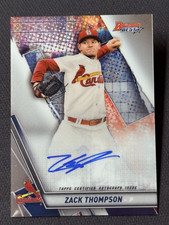 2019 Bowman's Best AUTO Zack Thompson, Item 6