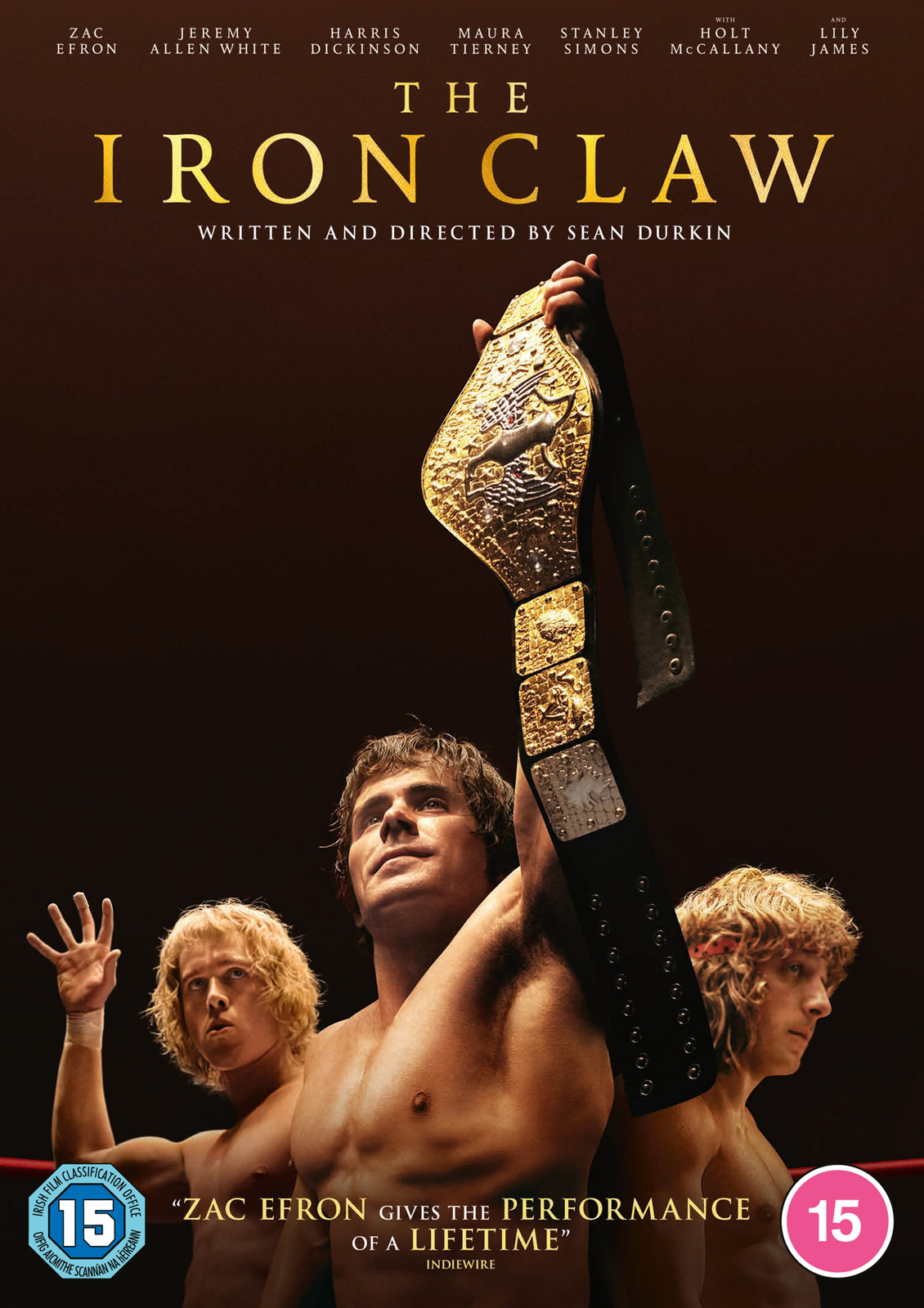 The Iron Claw (DVD) Stanley Simons Kevin Anton Leo Franich Sam Franich Zac Efron