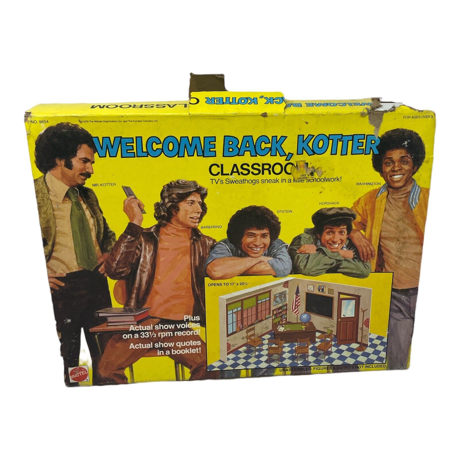 5 Awesome Things on eBay- Mattel Welcome Back Kotter Playset