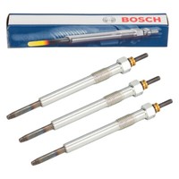 3X Bosch GLP227 Duraterm GlüHkerze FüR Hyundai I10 I20 KIA Picanto RIO 1.1 Crdi