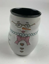 2018 Christmas Mrs Snowman Coffee Tea Mug ChristKindl Market Kinder Club Chicago