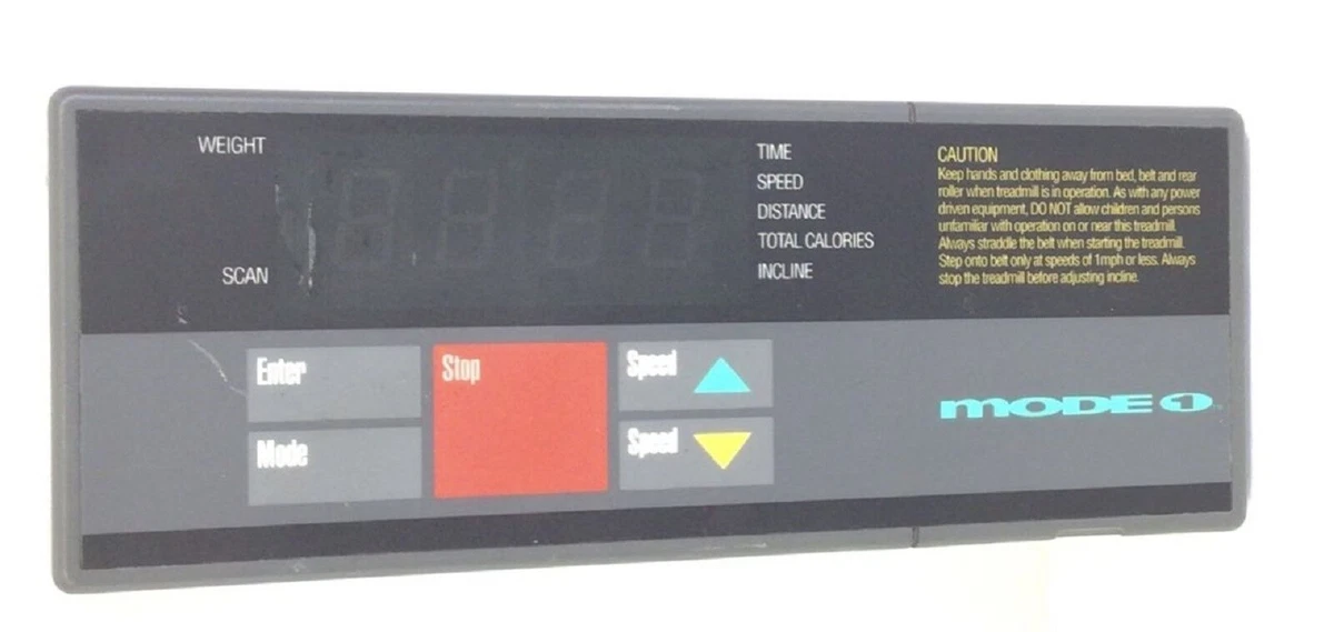 Weslo Mode 1 Treadmill Display Console Panel M1 DC