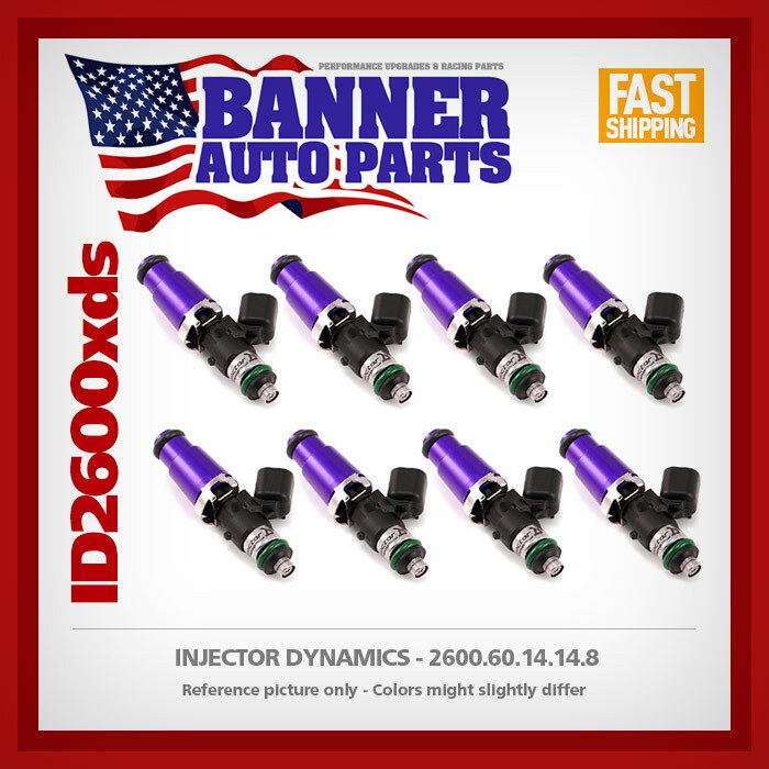 Set of 8 Injector Dynamics 2600.60.14.14.8 for GM LS1/LS6/LT1/SVT