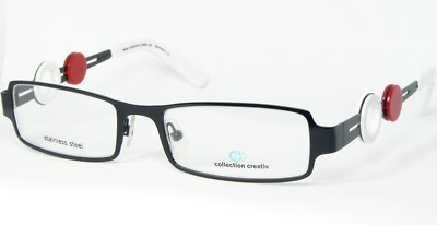 Collection Creativ 1228 810 BLACK EYEGLASSES GLASSES UNIQUE FRAME 51-18-135mm