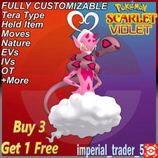 Pok mon Scarlet and Violet Enamorus W/ Best 6IV Customizable