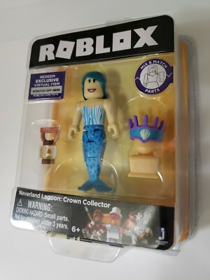 Roblox Neverland Lagoon: Crown Collector Figure w/ Exclusive Code