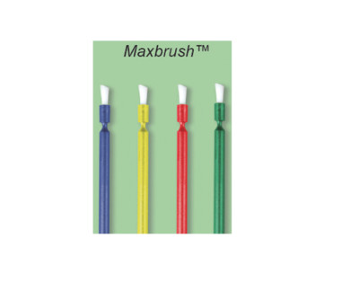 MaxBrush Disposable All-purpose brush tip applicators in Assorted Colors, 4''