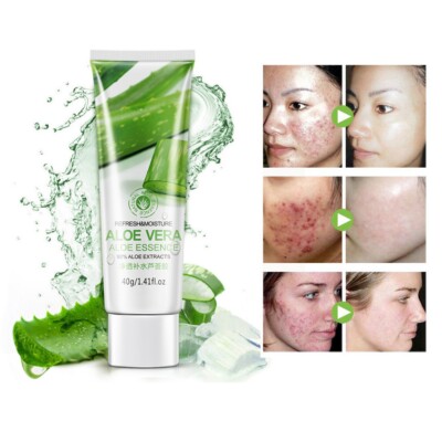 BIOAQUA Refresh & Moisture Aloe Vera Aloe Essence Gel 40G 92% Aloe Extracts  | eBay