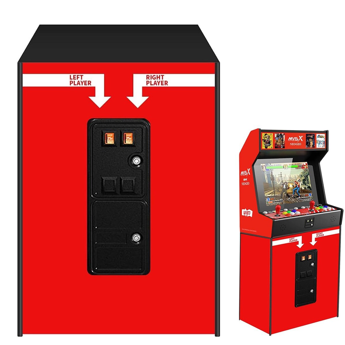MVSX HOME ARCADE ネオジオ　レバーボタンカスタム品　家庭用　筐体 Amazon.co.jp: UNICO MVSX HOME ARCADE ＆ MVSX Baseセット MVSX