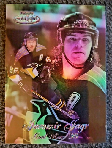 1998-99 Topps Gold Label Goal Race '99 Black #GR5 Jaromir Jagr | eBay